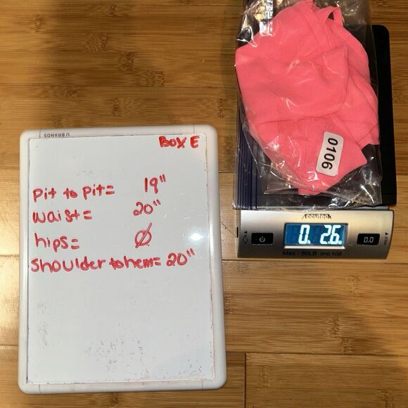 Wet Seal Pink Chiffon Cropped Tank Top Medium Rave Neon Flowy Adjustable Strap - Picture 9 of 9